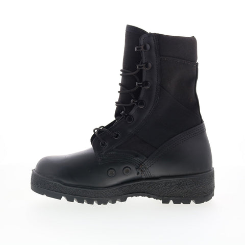 McRae Jungle Direct Att Sole Made In USA Mens Black Wide Tactical Boots