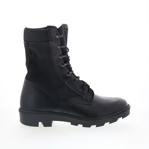 McRae Jungle Pan Sole No Shim Made In USA Mens Black Wide Tactical Boots