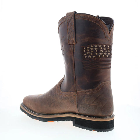 Hoss Rushmore Soft Toe Waterproof 92060 Mens Brown Work & Safety Boots