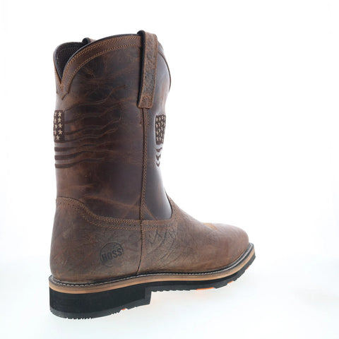 Hoss Rushmore Soft Toe Waterproof 92060 Mens Brown Work & Safety Boots