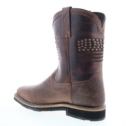 Hoss Rushmore Soft Toe Waterproof 92060 Mens Brown Work & Safety Boots