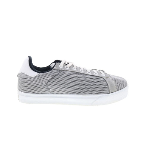 Hitchcock 931 Mens Gray Extra Wide 3E Canvas Lifestyle Sneakers Shoes