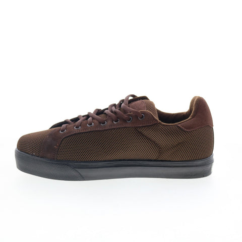 Hitchcock 932 Mens Brown Extra Extra Wide 5E Canvas Lifestyle Sneakers Shoes