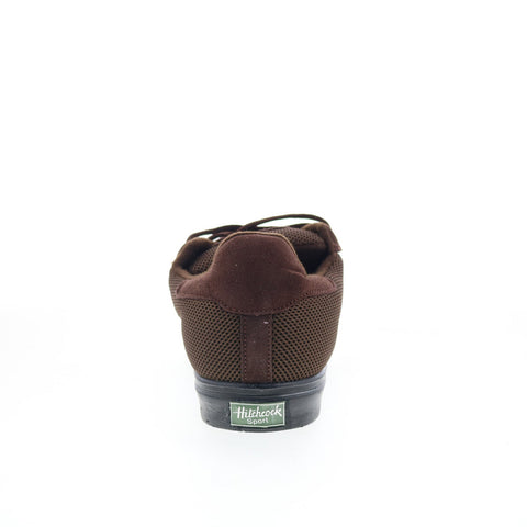 Hitchcock 932 Mens Brown Extra Wide 3E Canvas Lifestyle Sneakers Shoes