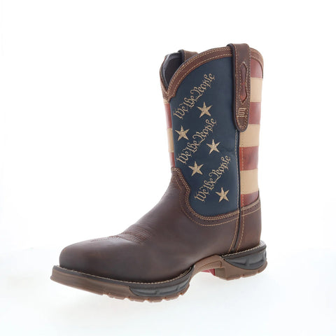 Hoss We The People Soft Toe WP Mens Brown Work & Safety Boots