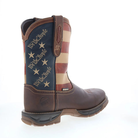 Hoss We The People Soft Toe WP Mens Brown Work & Safety Boots