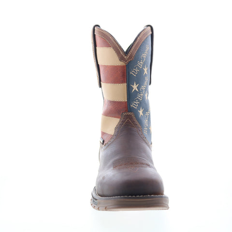 Hoss We The People Soft Toe WP Mens Brown Extra Wide Work & Safety Boots