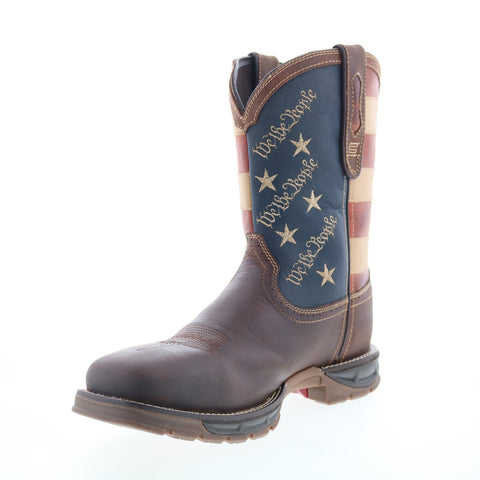 Hoss We The People Soft Toe WP Mens Brown Extra Wide Work & Safety Boots