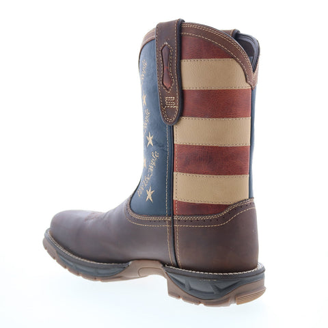 Hoss We The People Soft Toe WP Mens Brown Extra Wide Work & Safety Boots