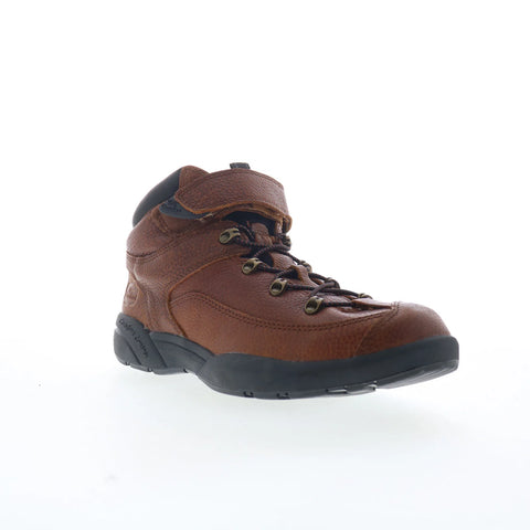 Dr. Comfort Ranger 9420 Mens Brown Leather Strap Hiking Boots