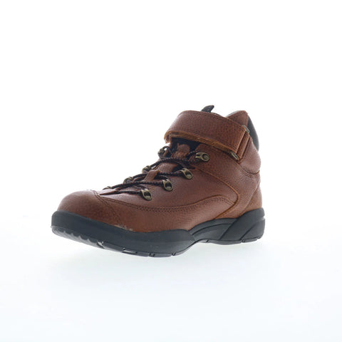 Dr. Comfort Ranger 9420 Mens Brown Leather Strap Hiking Boots