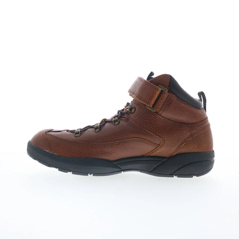 Dr. Comfort Ranger 9420 Mens Brown Leather Strap Hiking Boots
