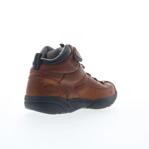 Dr. Comfort Ranger 9420 Mens Brown Leather Strap Hiking Boots
