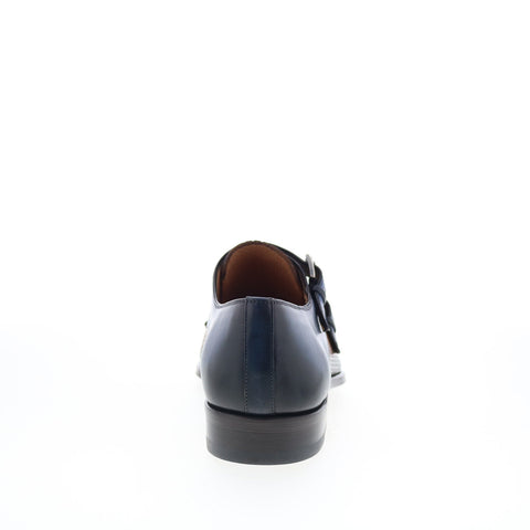 Mezlan Saber Blue Leather 9420 Mens Brown Loafers & Slip Ons Casual Shoes