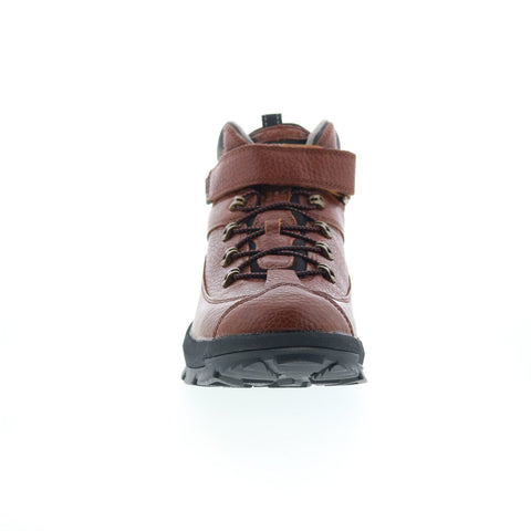 Dr. Comfort Yukon 9429 Mens Brown Leather Lace Up Casual Dress Boots