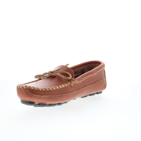 Minnetonka Essential Driver Mens Brown Loafers & Slip Ons Moccasin Shoes
