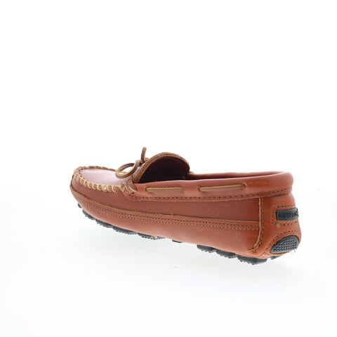 Minnetonka Essential Driver Mens Brown Loafers & Slip Ons Moccasin Shoes