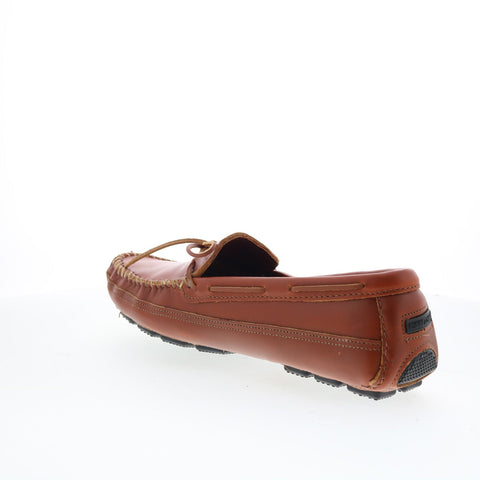 Minnetonka Essential Driver Mens Brown Loafers & Slip Ons Moccasin Shoes