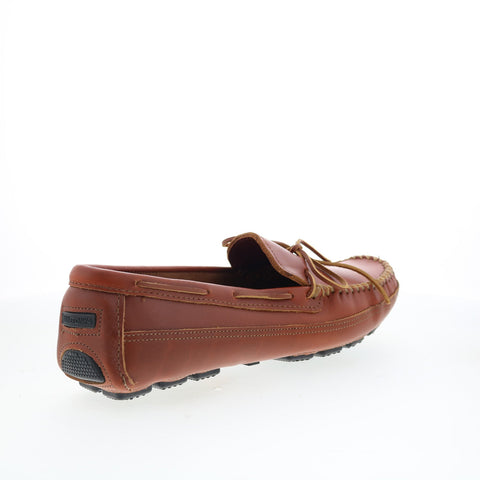 Minnetonka Essential Driver Mens Brown Loafers & Slip Ons Moccasin Shoes