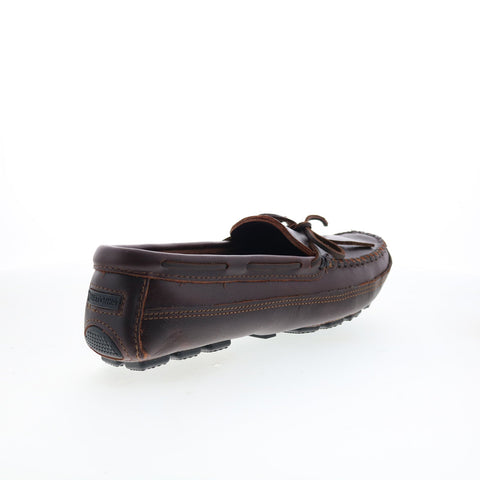 Minnetonka Essential Driver Mens Brown Loafers & Slip Ons Moccasin Shoes