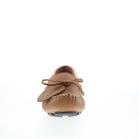 Minnetonka Moosehide DriverMens Brown Loafers & Slip Ons Moccasin Shoes