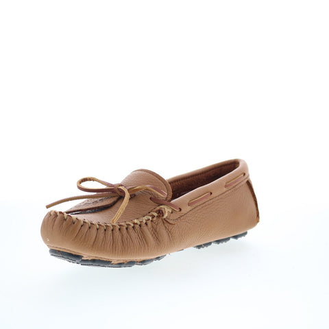 Minnetonka Moosehide DriverMens Brown Loafers & Slip Ons Moccasin Shoes