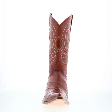 Los Altos EEL Boots XXX-Toe 950803 Mens Brown Wide Cowboy Western Boots
