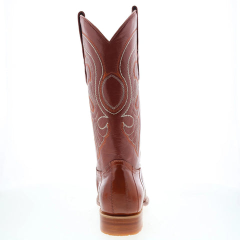 Los Altos EEL Boots XXX-Toe 950803 Mens Brown Wide Cowboy Western Boots
