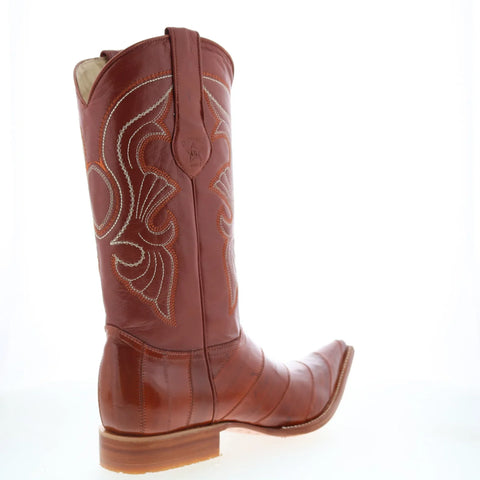 Los Altos EEL Boots XXX-Toe 950803 Mens Brown Wide Cowboy Western Boots