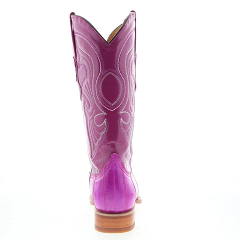 Los Altos EEL Boots XXX-Toe 950892 Mens Purple Wide Cowboy Western Boots