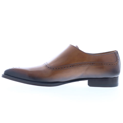 Mezlan Phillipe 9730 Mens Brown Leather Loafers & Slip Ons Casual Shoes