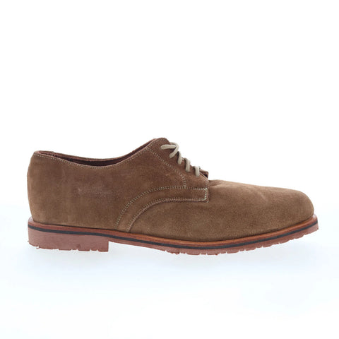T.B. Phelps 995-55 Mens Brown Suede Lace Up Oxfords & Lace Ups Casual Shoes