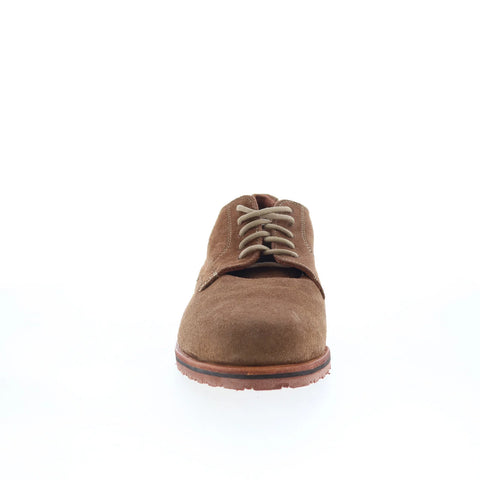 T.B. Phelps 995-55 Mens Brown Suede Lace Up Oxfords & Lace Ups Casual Shoes