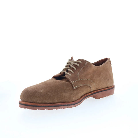 T.B. Phelps 995-55 Mens Brown Suede Lace Up Oxfords & Lace Ups Casual Shoes