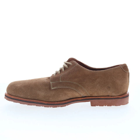 T.B. Phelps 995-55 Mens Brown Suede Lace Up Oxfords & Lace Ups Casual Shoes