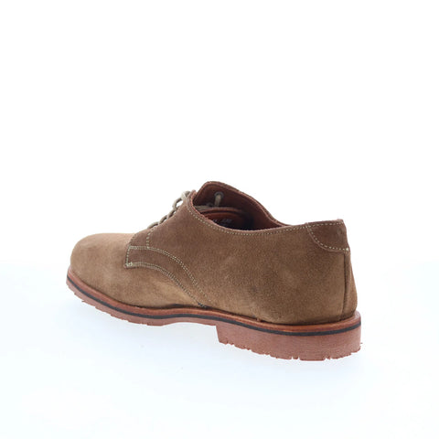 T.B. Phelps 995-55 Mens Brown Suede Lace Up Oxfords & Lace Ups Casual Shoes