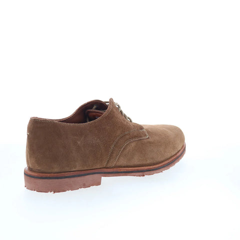 T.B. Phelps 995-55 Mens Brown Suede Lace Up Oxfords & Lace Ups Casual Shoes
