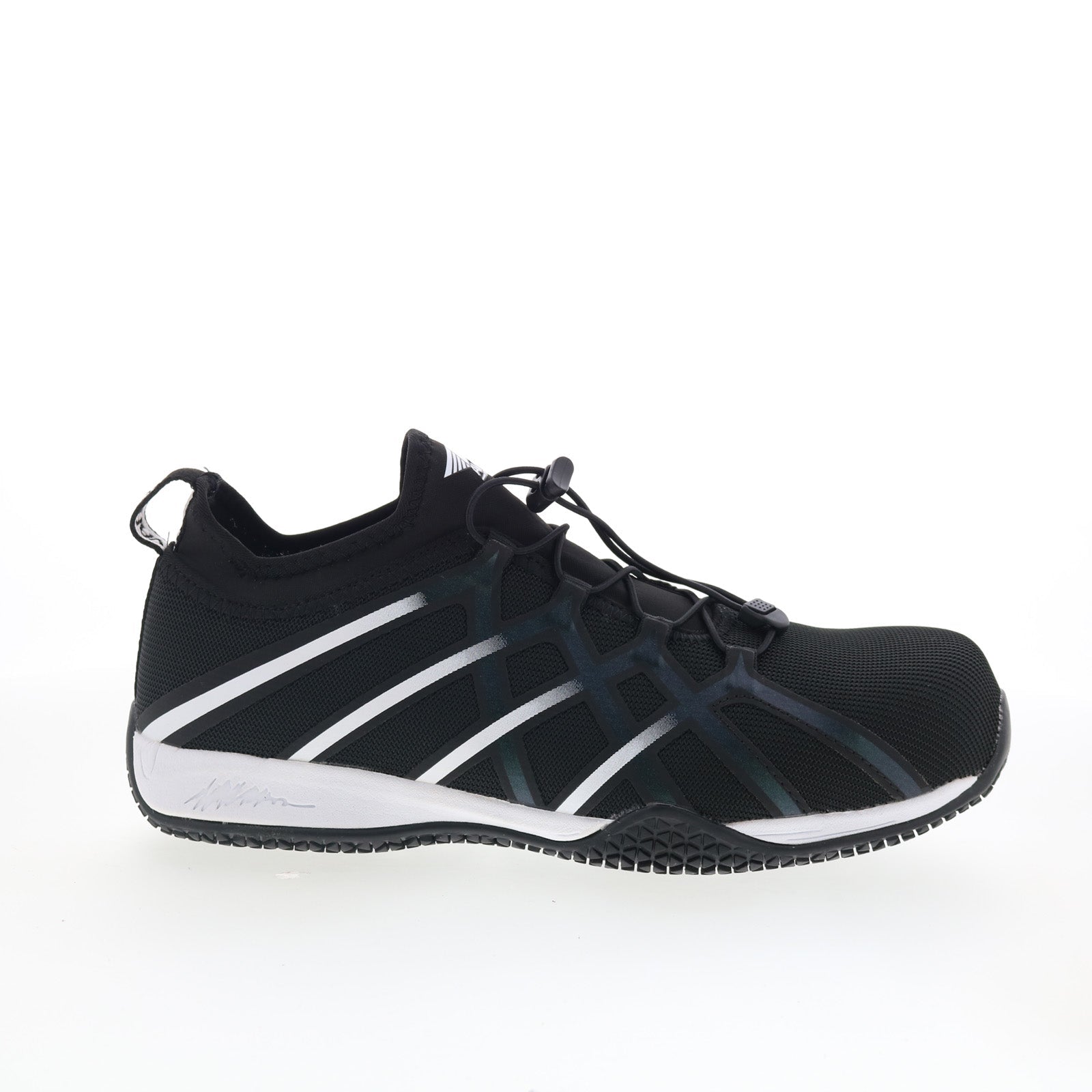 Avenger Hydro Carbon Toe Slip Resistant EH Mens Black Wide Mesh