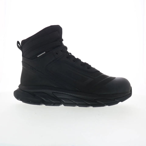 Avenger K4 Mid AT A251 Mens Black Wide Leather Lace Up Work & Safet Boots