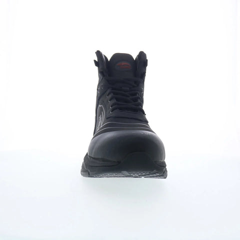 Avenger K4 Mid AT A251 Mens Black Wide Leather Lace Up Work & Safet Boots
