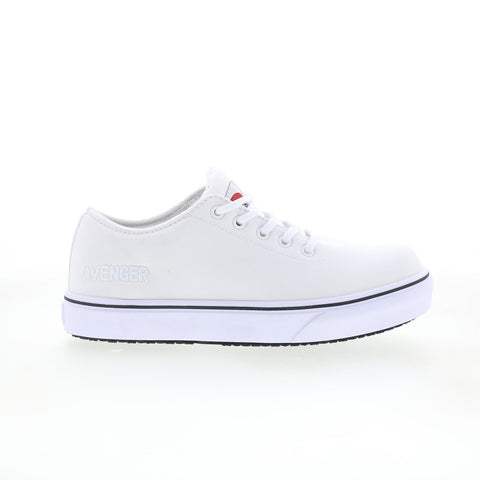 Avenger Alley Composite Toe EH SR Womens White Work & Safety Shoes