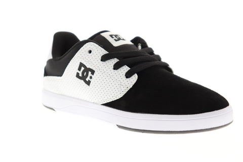 DC Plaza TC S ADYS100319-BLK Mens Black Suede Skate Inspired Sneakers Shoes