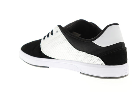 DC Plaza TC S ADYS100319-BLK Mens Black Suede Skate Inspired Sneakers Shoes