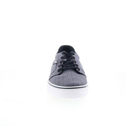 DC Anvil TX SE ADYS300036 Mens Gray Canvas Skate Inspired Sneakers Shoes