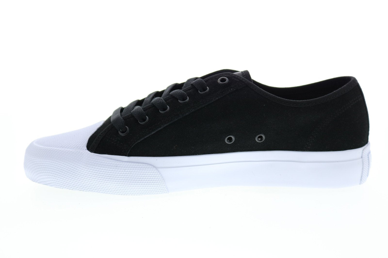 DC Shoes Manual RT S Skate Shoes ADYS30059 Mens 10.5 Black White Lace Up NWOT DC Shoes Manual RT S Leather Skate Shoes - Black / White  main image 3