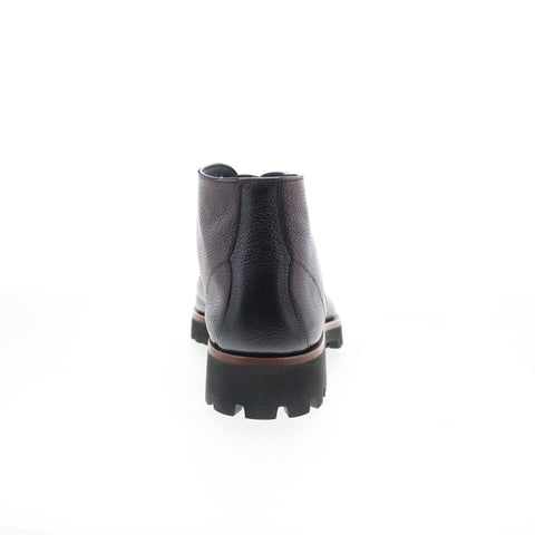 Di Bianco Alba Mens Brown Leather Lace Up Chukkas Boots