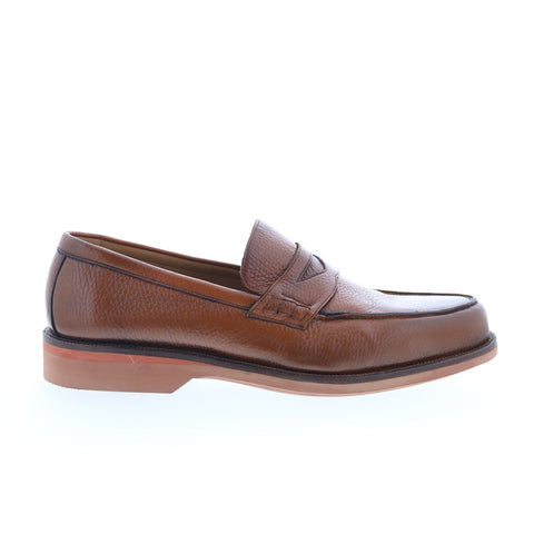 Pastori by Di Bianco Alexander Mens Brown Loafers & Slip Ons Penny Shoes