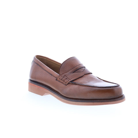 Pastori by Di Bianco Alexander Mens Brown Loafers & Slip Ons Penny Shoes