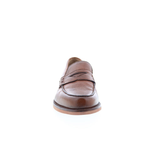 Pastori by Di Bianco Alexander Mens Brown Loafers & Slip Ons Penny Shoes
