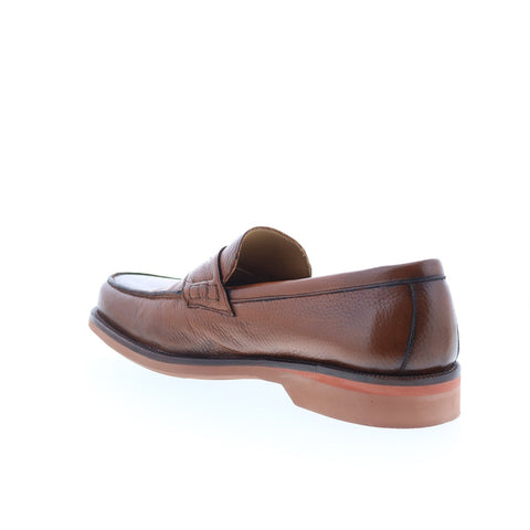 Pastori by Di Bianco Alexander Mens Brown Loafers & Slip Ons Penny Shoes
